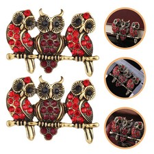 2 Pcs Owl Brooch The House