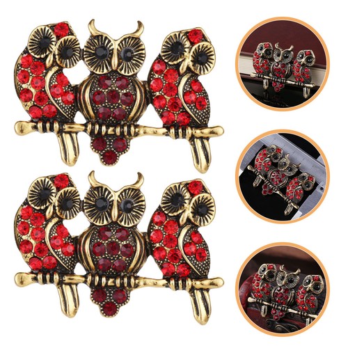 Pcs owl brooch the house - 2,